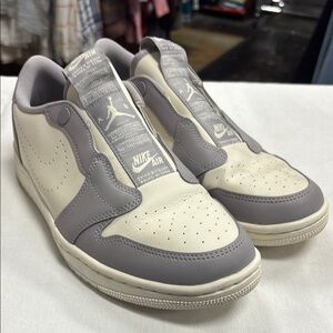 Nike Air Jordan 1 retro low Women’s Gray and Cream Sneakers